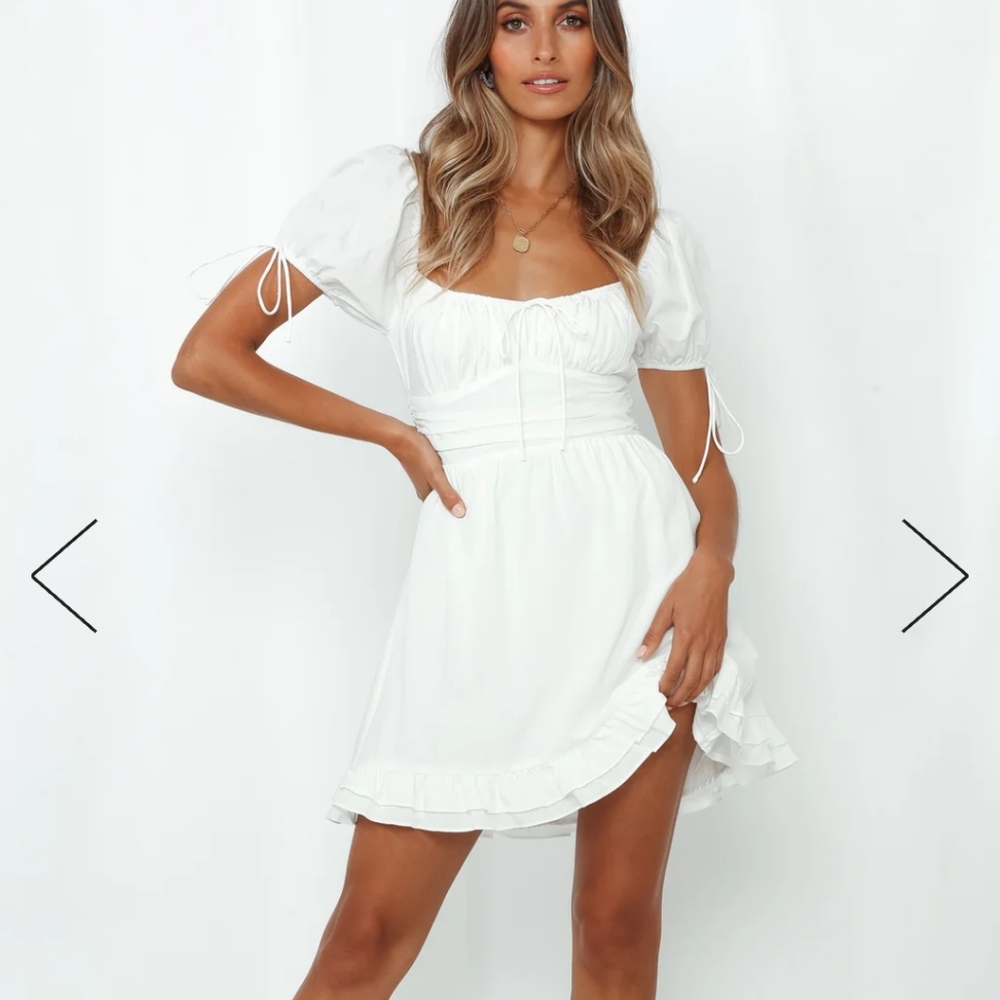 Hello Molly White Dress